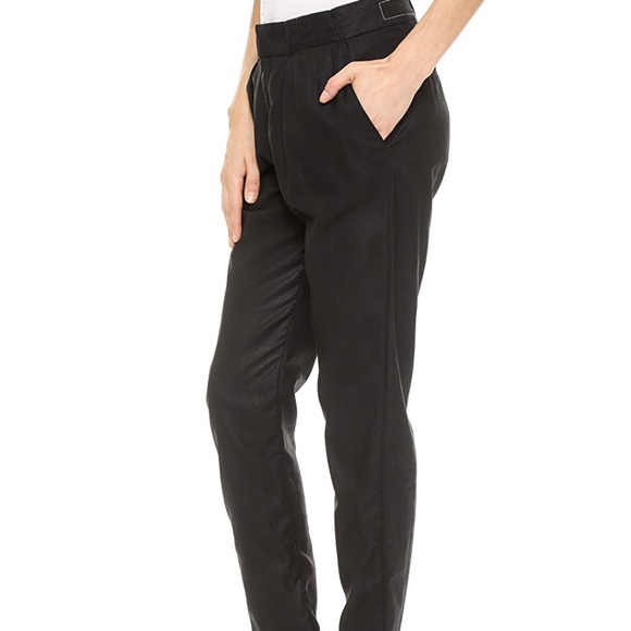 RAG AND BONE Aberdeen Coated Trousers - Picture 4 of 5